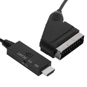 שדרגו את חוויית הצפייה שלכם עם כבל ממיר בין HDMI ל Scart - עם פלט וידאו ברור ואיכותי הממיר מאפשר שמע משופר לנגן הוידאו שלכם , כבל וידאו מבית סמארטקום . מתאים לשימוש כ hdmi כבלים .