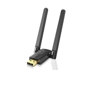 מתאם Bluetooth 5.1 עם טווח בין 20 ל 150 מטר, דונגל Bluetooth 5.1/5.0 USB למחשבים עם Windows 11/10/8/7 150M BT5.1 1pc , כרטיס רשת מבית סמארטקום . מתאים לשימוש כ כרטיסי רשת אלחוטיים .