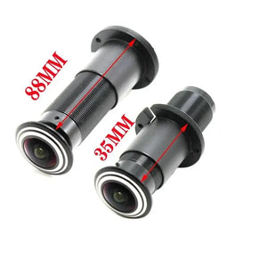 עינית דלת חכמה אלחוטית עם זווית צילום רחבה של 180 מעלות וקול דו-כיווני , עינית דלת חכמה מבית סמארטקום . מתאים לשימוש כ עינית חכמה .