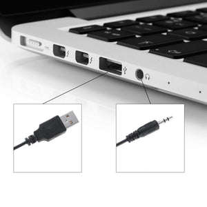 רמקולי USB חזקים בהספק של 6W, חיבור USB 2.0, סטריאו עם כניסת אודיו 3.5 מ"מ, רמקול נייד למחשבים נייחים וניידים, תואמים למחשב נייח, נייד ולמאק. , רמקולים מבית סמארטקום . מתאים לשימוש כ רמקולים .