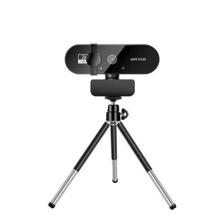 מצלמת רשת 2K עם מיקרופון, אוטופוקוס ומהירות 30fps למחשבים נייחים וניידים 2K עם חצובה , מצלמת רשת מבית סמארטקום . מתאים לשימוש כ מצלמת רשת .