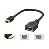 כבל מתאם ממיני DisplayPort זכר ל-DisplayPort נקבה ברזולוציה 4K 1080P למקרן, מחשב נייד, מחשב לוח וטאבלט , מתאם וידאו מבית סמארטקום . מתאים לשימוש כ DP Mini DP מתאמים .