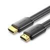 כבל HDMI 2.1 ברזולוציה 8K/60Hz ותמיכה ב HDR10+ שטוח-כותנה קלוע , כבל וידאו מבית סמארטקום . מתאים לשימוש כ hdmi כבל לטלוויזיה .