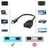 כבל מתאם ממיני DisplayPort זכר ל-DisplayPort נקבה ברזולוציה 4K 1080P למקרן, מחשב נייד, מחשב לוח וטאבלט , מתאם וידאו מבית סמארטקום . מתאים לשימוש כ DP Mini DP מתאמים .