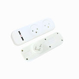 מפצל T ל 2 שקעים ו 2 מחברי USB לטעינה , מפצל חשמל מבית סמארטקום . מתאים לשימוש כ מפצל חשמל .