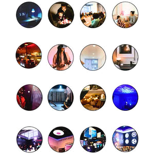 ערכת 4-10 ספוטים RGB חכמים 10W לחור של 75-105 מ"מ | מתאימות ליצירת תקרה חכמה עם בקרת קול לאלקסה ולגוגל הום , פס לד מבית סמארטקום . מתאים לשימוש כ WiFi נורות חכמות .