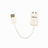 מתאם USB לקול , מתאם אודיו מבית סמארטקום . מתאים לשימוש כ כבל USB כבלים מתאמים .