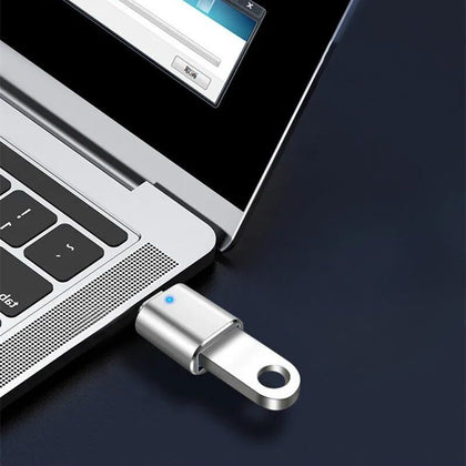 1/2/3 יחידות OTG (USB On-The-Go) מתאם Type C לממשק USB 3.0 נקבה מהיר - חיבור דיסק נייד לטלפון הנייד והמחשב