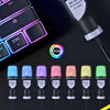 מיקרופון USB עם תאורת RGB - מיקרופון קונדנסר מתחבר בכבל, אידיאלי לגיימרים, הקלטות פודקאסט, סטודיו, שידורים ושיחות במחשב הנייד ובבמחשב הנייח. , מיקרופון מבית סמארטקום . מתאים לשימוש כ מיקרופון .