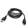 כבל HDMI למיני HDMI - וידאו ואודיו באיכות מרהיבה , כבל וידאו מבית סמארטקום . מתאים לשימוש כ cable hdmi mini hdmi כבל לטלוויזיה כבלים מתאמים .