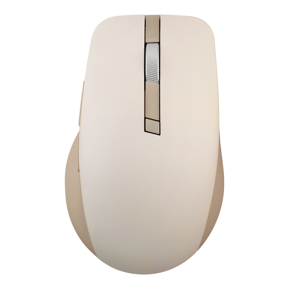 ASUS SmartO Mouse MD200 Silent Plus קרם , עכבר אלחוטי מבית Asus . מתאים לשימוש כ .