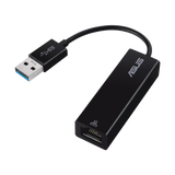 ASUS OH102 USB 3.0 to RJ45 Dongle , תחנות עגינה מבית Asus . מתאים לשימוש כ .