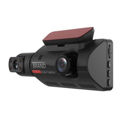 מצלמת דאש כפולה HD עם מצלמה קדמית ואחורית מקליט DVR לרכב אוטומטית עם זווית רחבה וראיית לילה